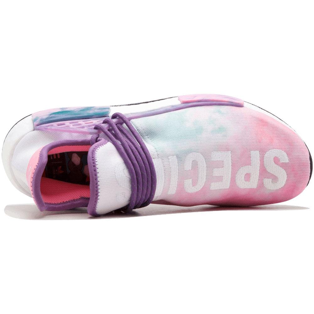 Pharrell x NMD Trail Holi Human Race 'Pink Glow' — UK 3.5 | EU 36 | US 4 — Top View