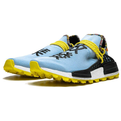 Pharrell x adidas Hu NMD Inspiration Pack Blue Black — UK 3.5 | EU 36 | US 4 — Side View