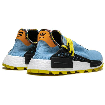 Pharrell x adidas Hu NMD Inspiration Pack Blue Black — UK 3.5 | EU 36 | US 4 — Back View