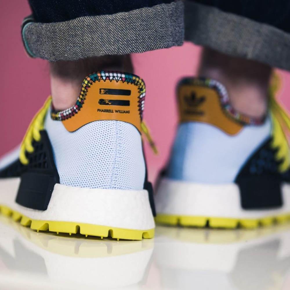 Pharrell x adidas Hu NMD Inspiration Pack Blue Black — UK 3.5 | EU 36 | US 4 — Alternate View 9
