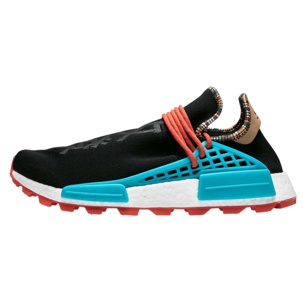 Pharrell x adidas Hu NMD Inspiration Pack Black — UK 3.5 | EU 36 | US 4 — Front View