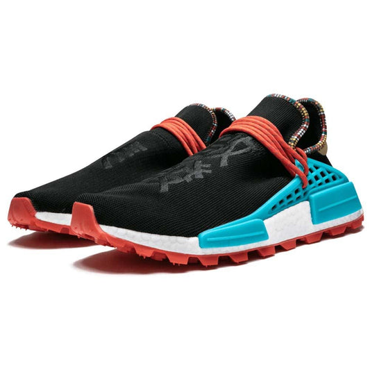 Pharrell x adidas Hu NMD Inspiration Pack Black — UK 3.5 | EU 36 | US 4 — Side View