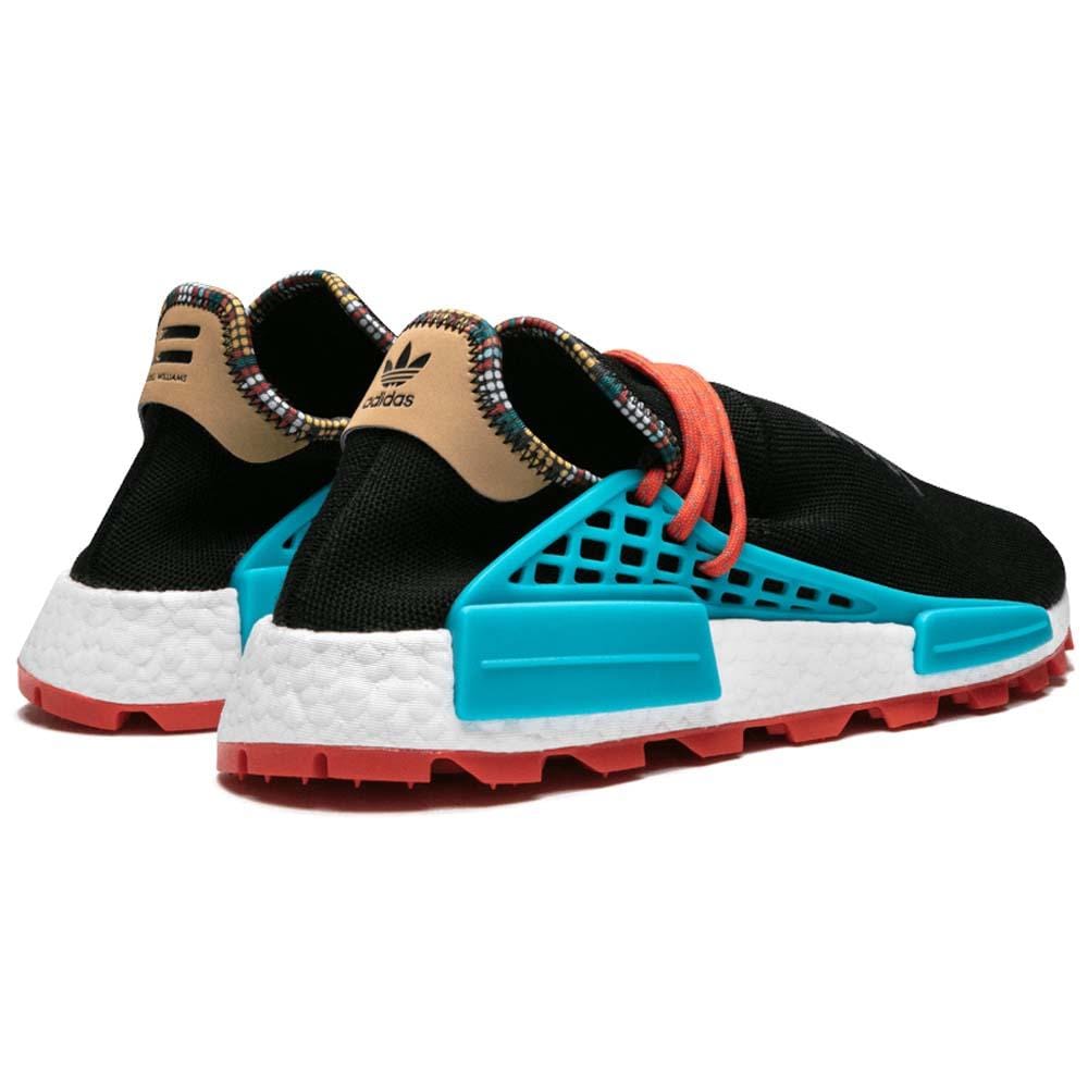 Pharrell x adidas Hu NMD Inspiration Pack Black — UK 3.5 | EU 36 | US 4 — Back View