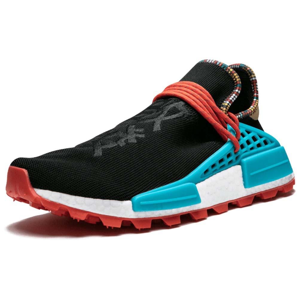 Pharrell x adidas Hu NMD Inspiration Pack Black — UK 3.5 | EU 36 | US 4 — Top View