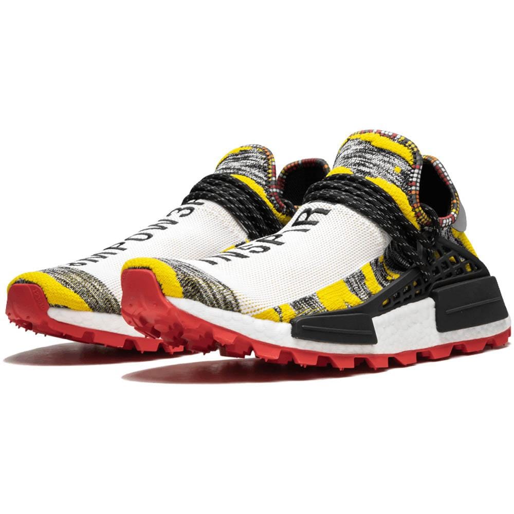 Pharrell x adidas Afro NMD Hu Pack Black Multi — UK 3.5 | EU 36 | US 4 — Side View