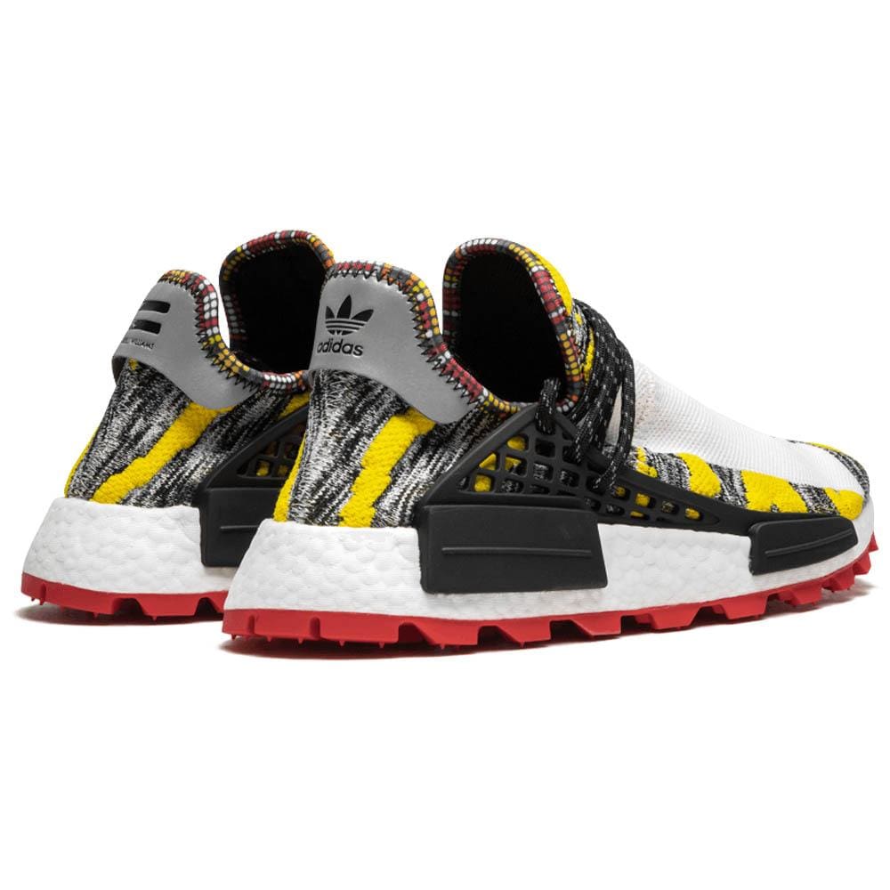 Pharrell x adidas Afro NMD Hu Pack Black Multi — UK 3.5 | EU 36 | US 4 — Back View