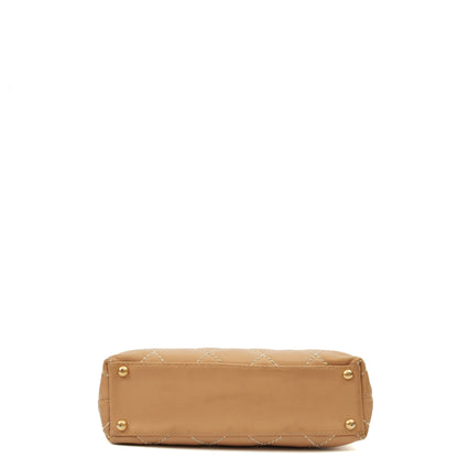 Chanel Tote Tote in Neutral, Calfskin Leather — Alternate View 22