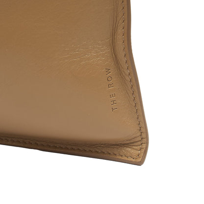 The Row Tote Flat Leather Tote in Brown, Leather — Alternate View 18