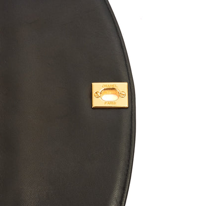 Chanel Cross Body Diana - Small in Black, Lambskin Leather — Alternate View 9