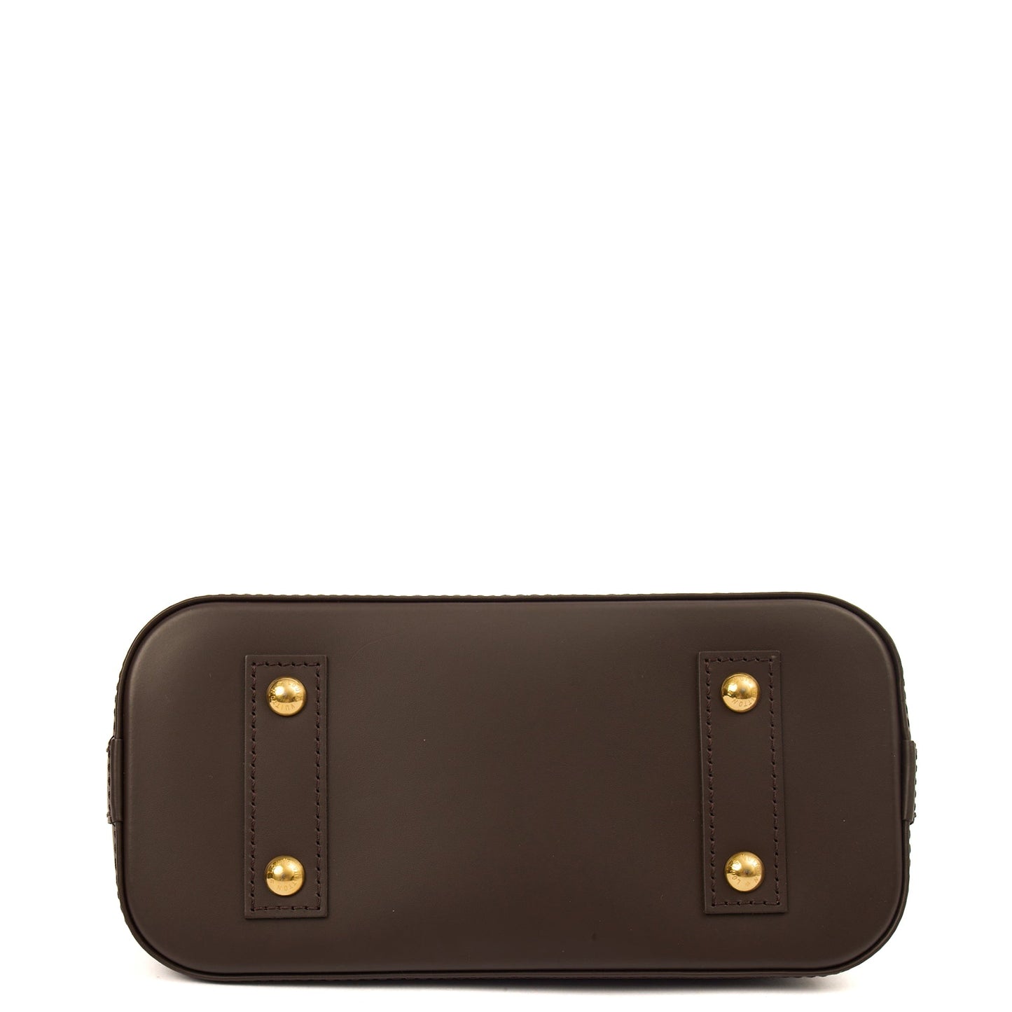 Louis Vuitton Cross Body Alma BB in Damier Ebene, Canvas — Lifestyle View