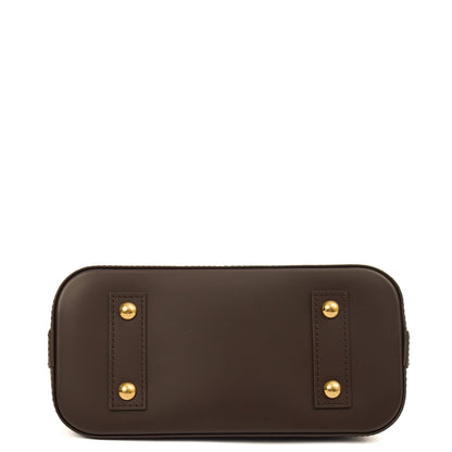 Louis Vuitton Cross Body Alma BB in Damier Ebene, Canvas — Lifestyle View