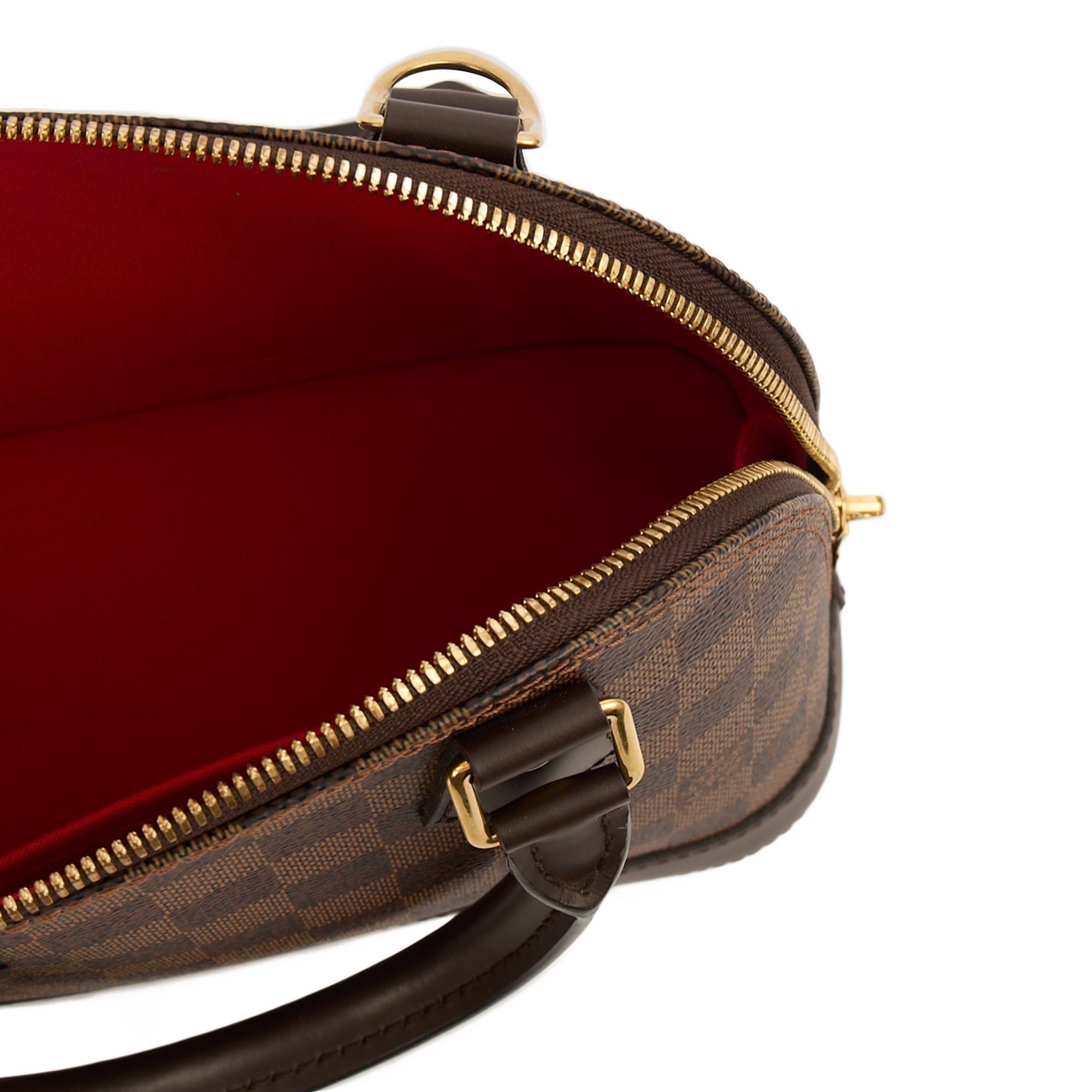 Louis Vuitton Cross Body Alma BB in Damier Ebene, Canvas — Alternate View 7