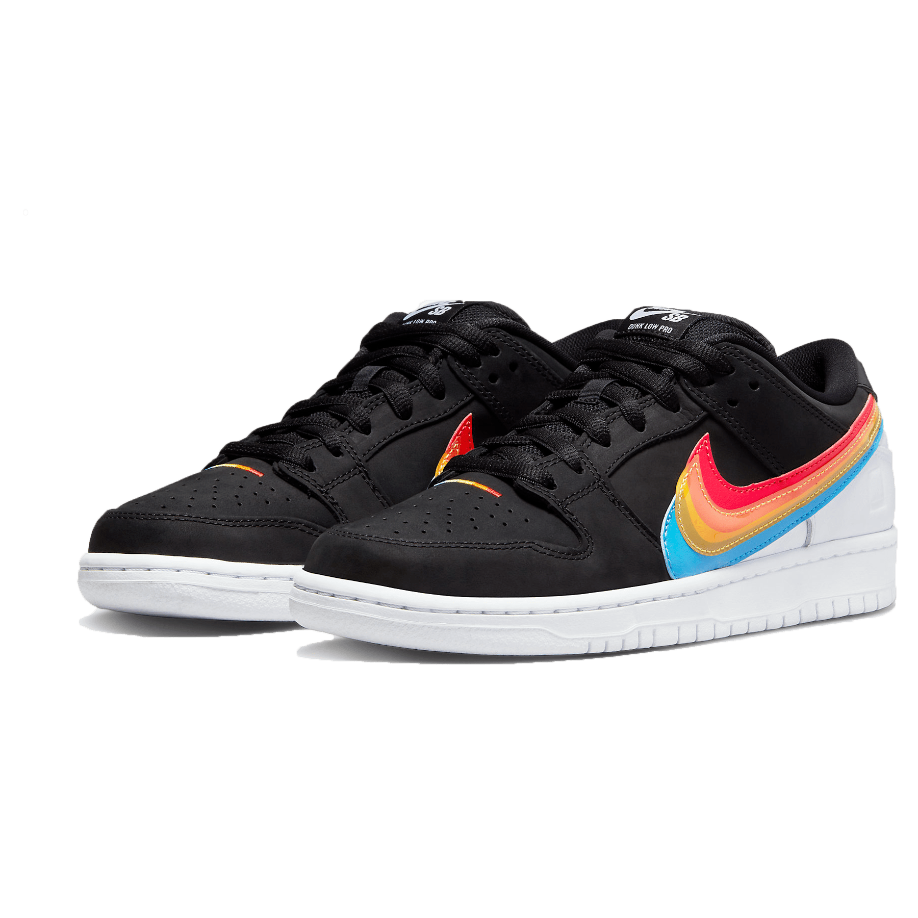 Polaroid x Nike Dunk Low SB — UK 3 | EU 35.5 | US 3.5 — Side View