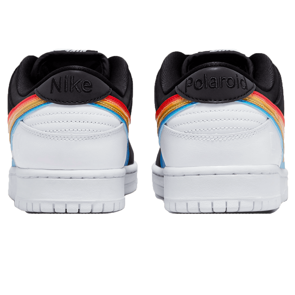 Polaroid x Nike Dunk Low SB — UK 3 | EU 35.5 | US 3.5 — Back View