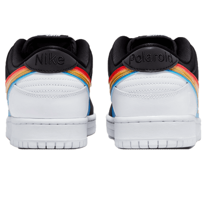 Polaroid x Nike Dunk Low SB — UK 3 | EU 35.5 | US 3.5 — Back View