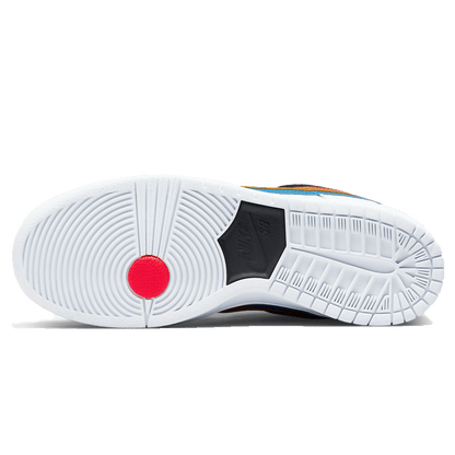 Polaroid x Nike Dunk Low SB — UK 3 | EU 35.5 | US 3.5 — Top View