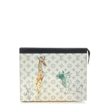 Louis Vuitton Savane Pochette Voyage MM in Multi, Leather — Alternate View 13