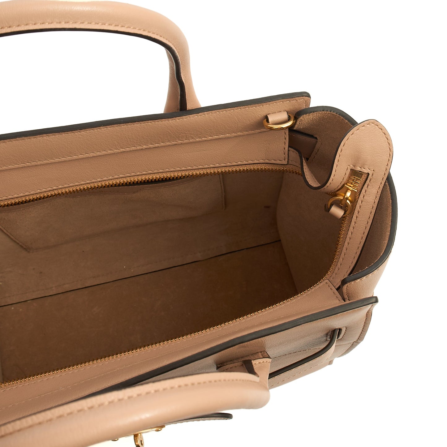 Mulberry Top Handle Zipped Bayswater in Rose Water, Leather — Alternate View 11