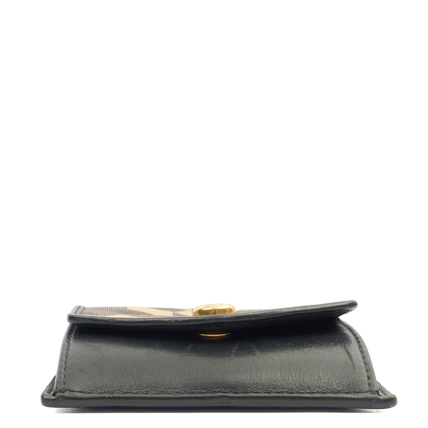 Mulberry Card Holder Wallet in Black M Jacquard, Calfskin Leather — Alternate View 18