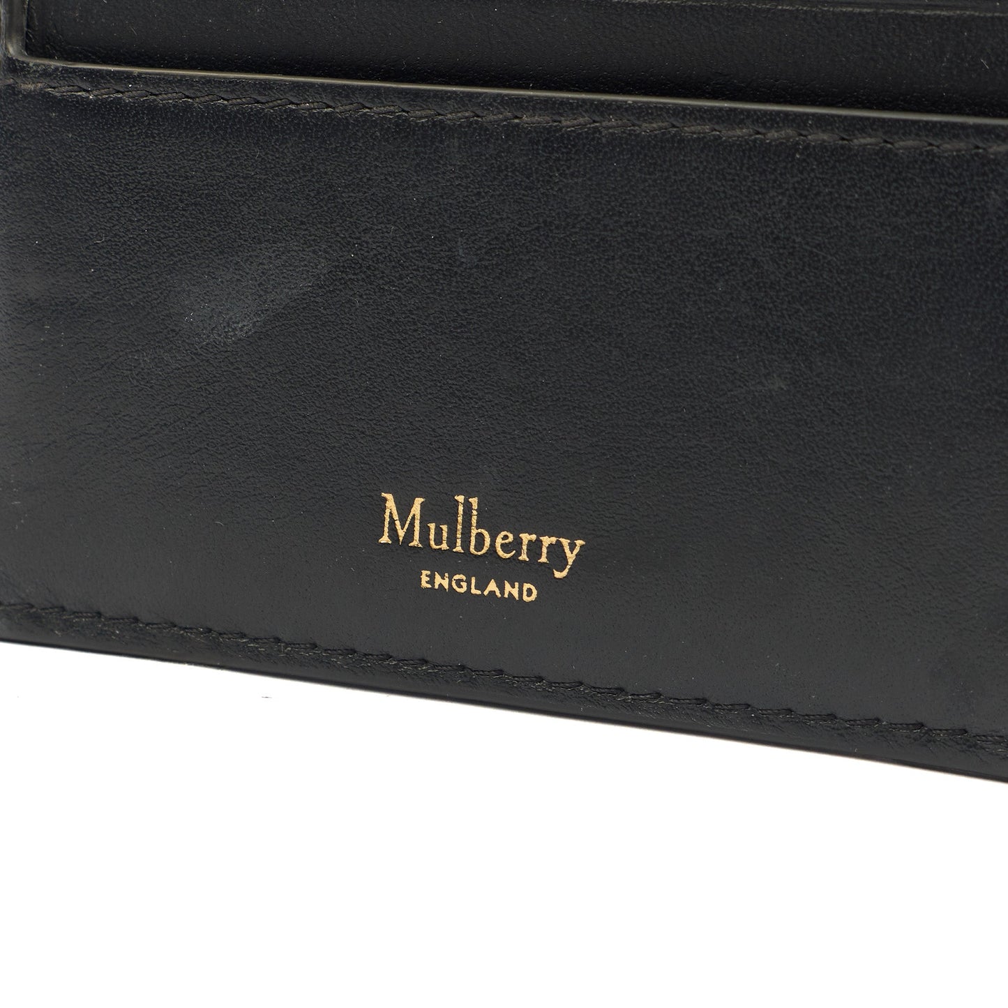 Mulberry Card Holder Wallet in Black M Jacquard, Calfskin Leather — Alternate View 19