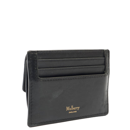 Mulberry Card Holder Wallet in Black M Jacquard, Calfskin Leather — Alternate View 16