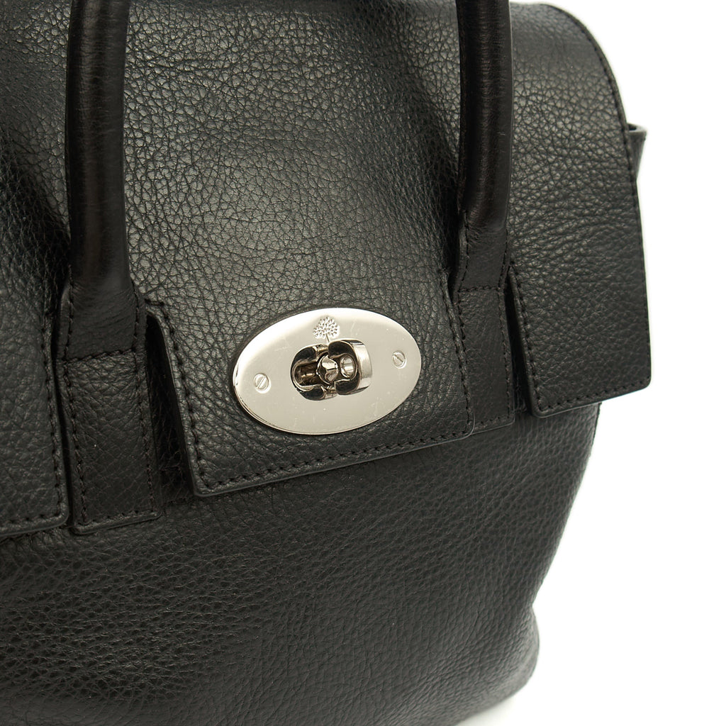 Mulberry Cross Body Cara Delevingne Backpack in Black, Calfskin Leather — Lifestyle View