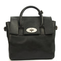 Mulberry Cross Body Cara Delevingne Backpack in Black, Calfskin Leather — Front View