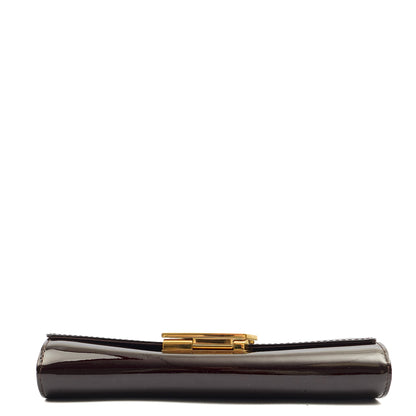 Louis Vuitton Shoulder Bag Chain Louise PM in Brown, Patent Leather — Alternate View 11