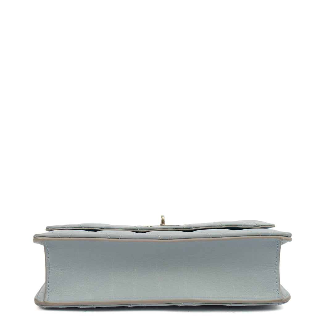 Mulberry Cross Body Darley Shoulder Bag  in Cloud, Leather — Detail View
