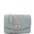 Mulberry Cross Body Darley Shoulder Bag  in Cloud, Leather — Front View