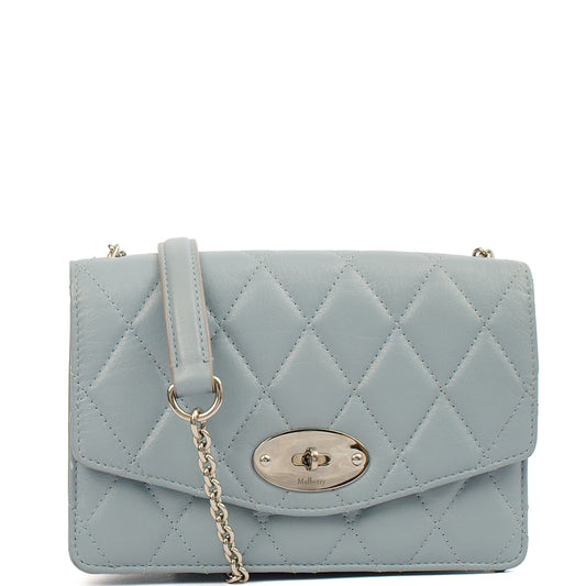 Mulberry Cross Body Darley Shoulder Bag  in Cloud, Leather — Front View