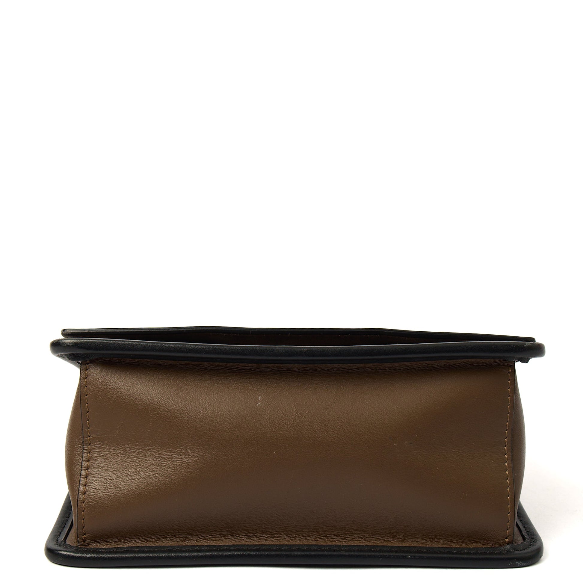 Fendi Shoulder Bag Kan I - Small in Brown, Leather — Lifestyle View