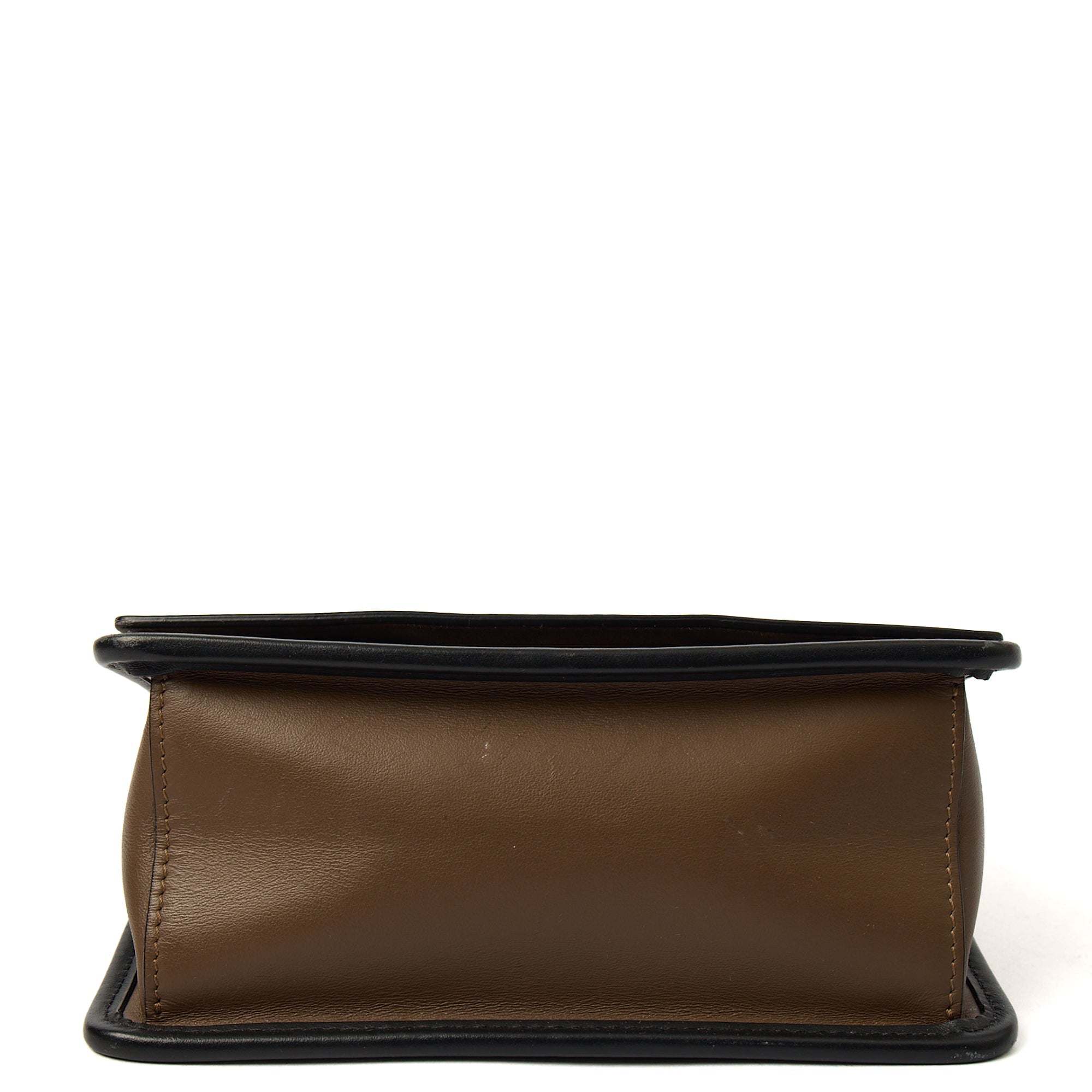 Fendi Shoulder Bag Kan I - Small in Brown, Leather — Lifestyle View