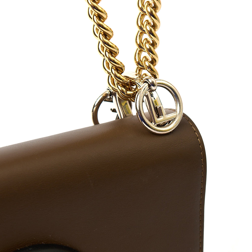 Fendi Shoulder Bag Kan I - Small in Brown, Leather — Alternate View 9