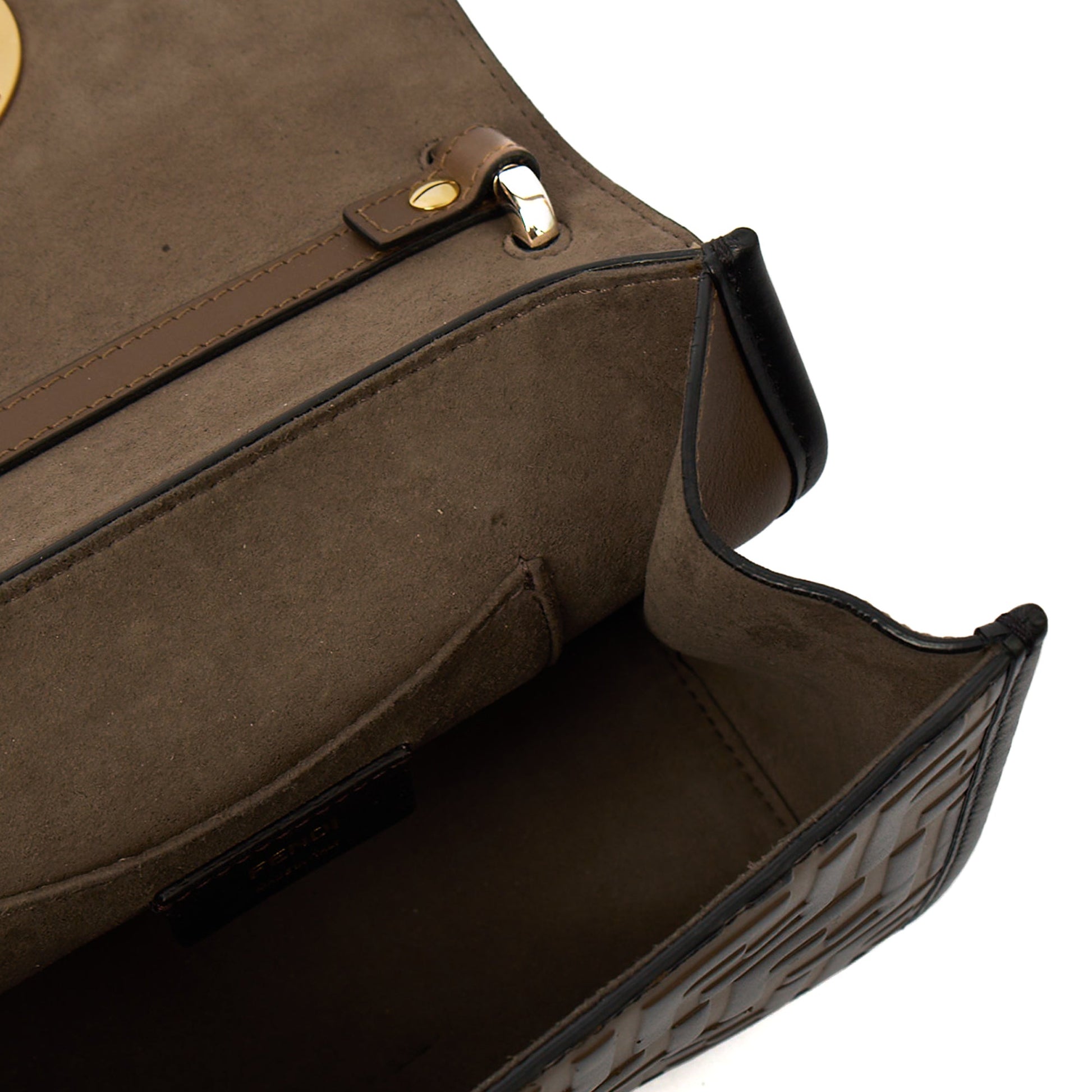 Fendi Shoulder Bag Kan I - Small in Brown, Leather — Alternate View 10