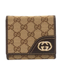 Gucci Wallet Wallet in GG Supreme, Fabric — Front View