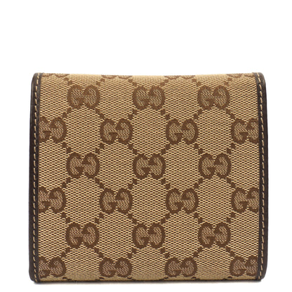 Gucci Wallet Wallet in GG Supreme, Fabric — Top View