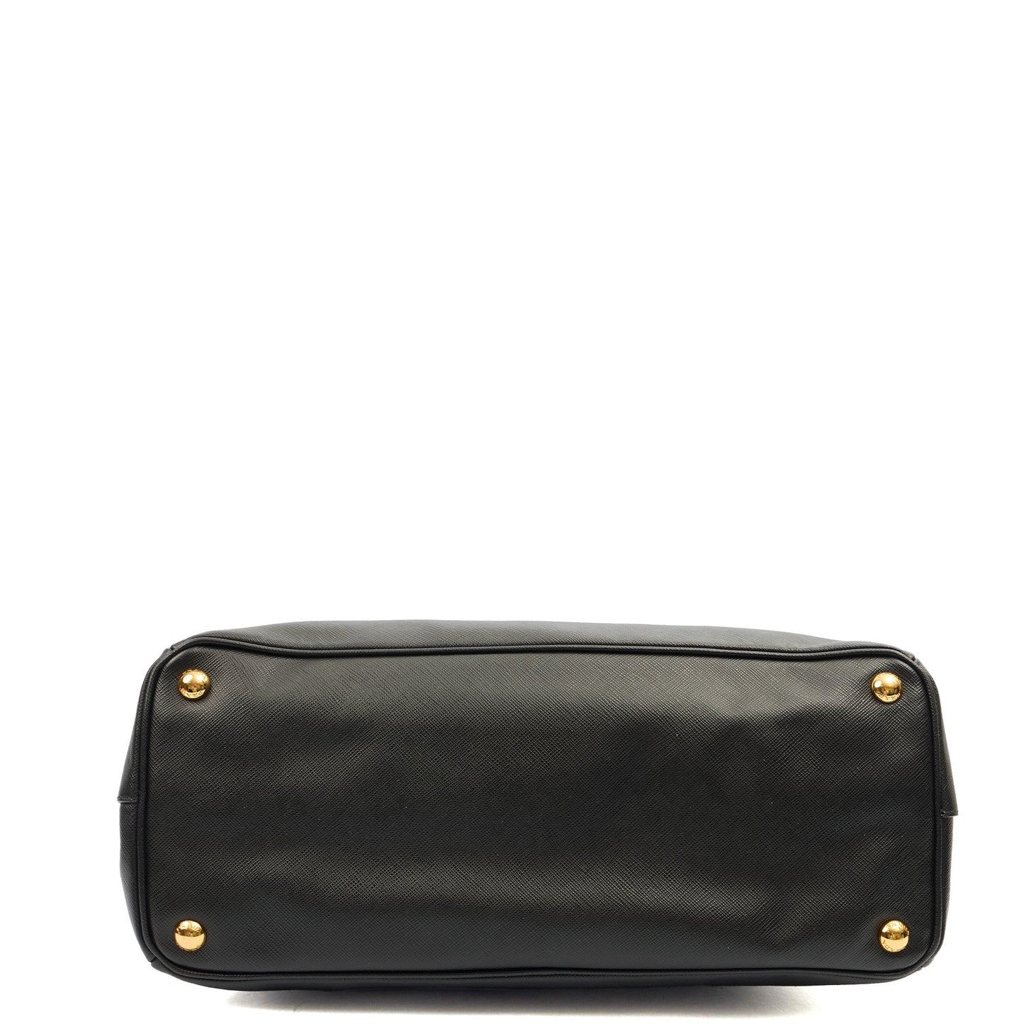 Prada Tote Galleria - Medium Double Zip Tote in Black, Saffiano Leather — Alternate View 10
