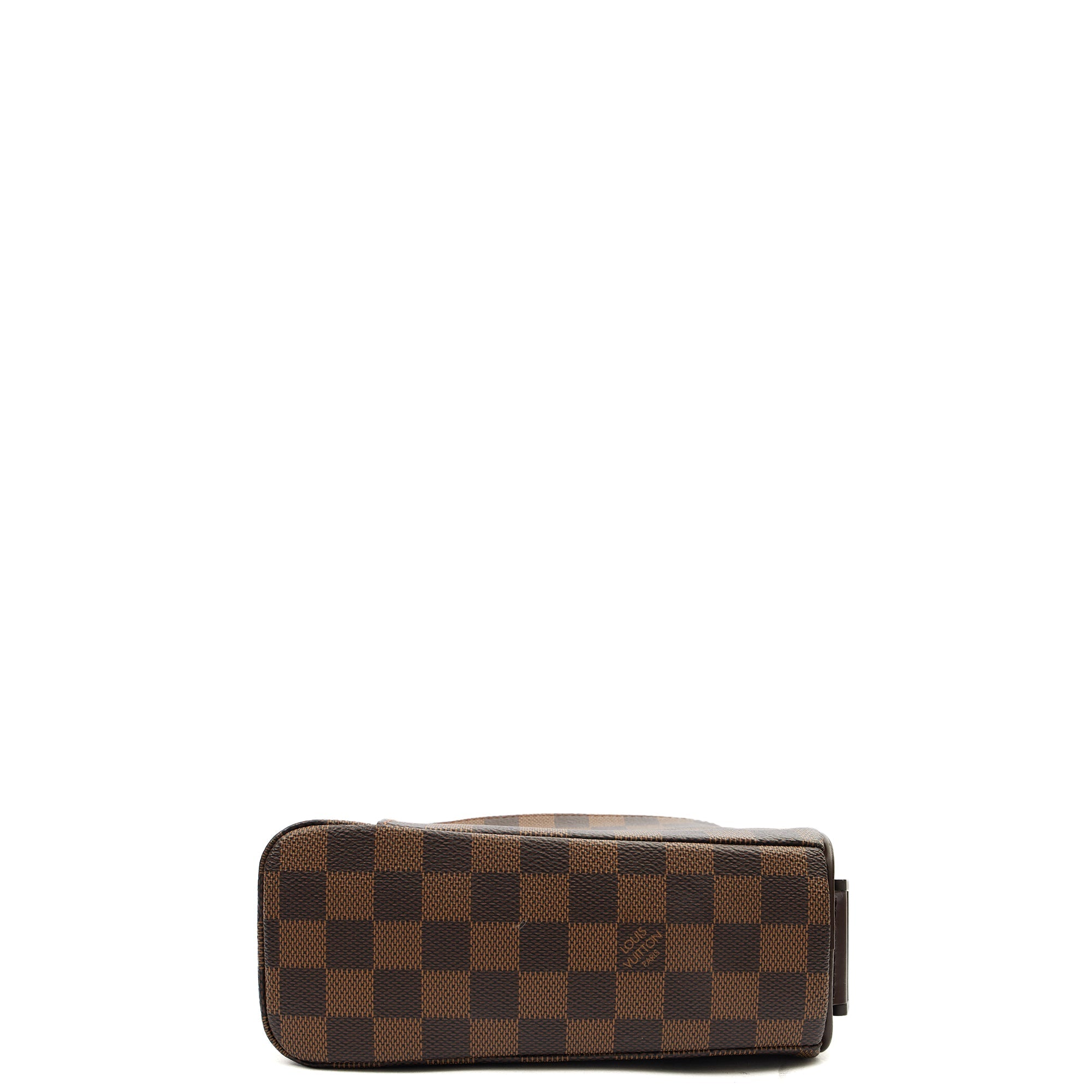 Louis Vuitton Cross Body Olaf in Damier, Canvas — Top View