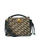 Mulberry Tote Iris - Small in Print, Canvas — Front View