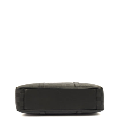 Louis Vuitton Tote Tadao  in Damier Carbon, Calfskin Leather — Alternate View 10