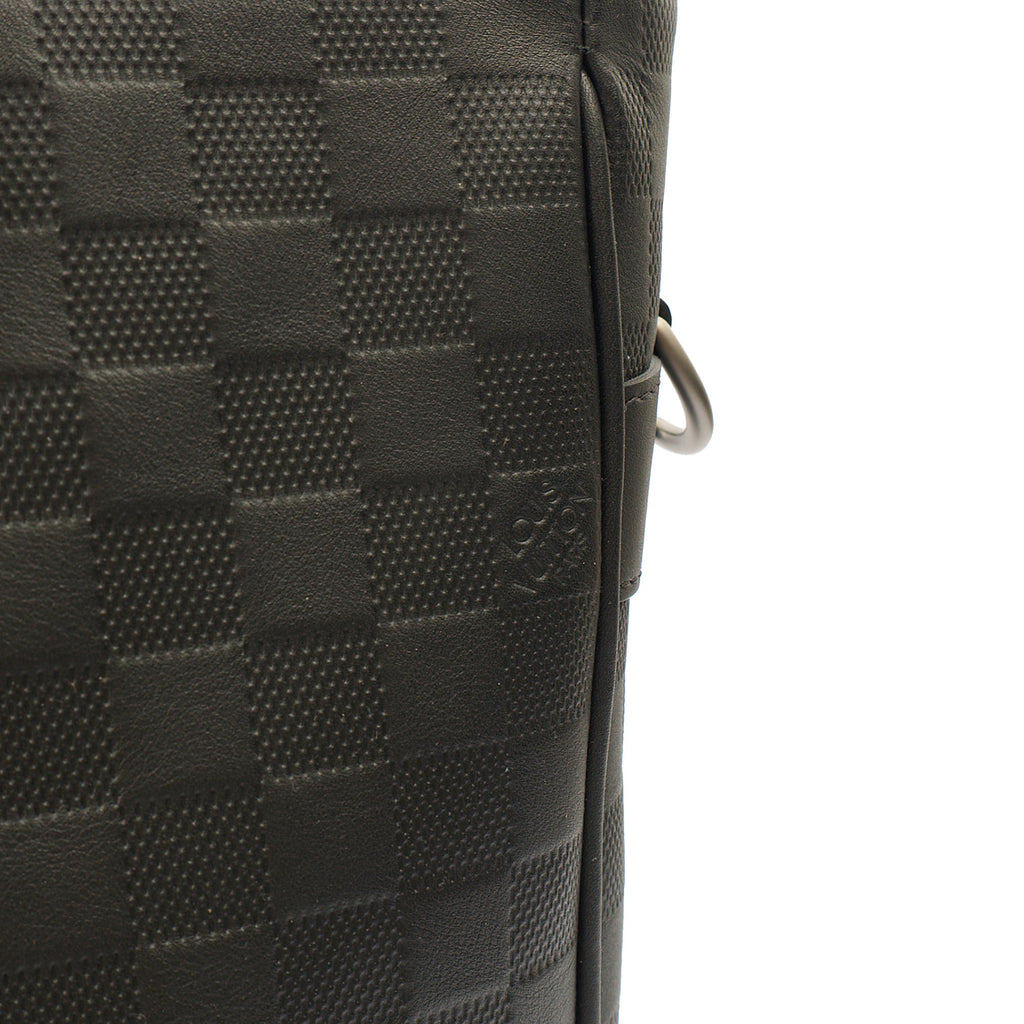 Louis Vuitton Tote Tadao  in Damier Carbon, Calfskin Leather — Alternate View 12