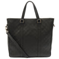 Louis Vuitton Tote Tadao  in Damier Carbon, Calfskin Leather — Front View