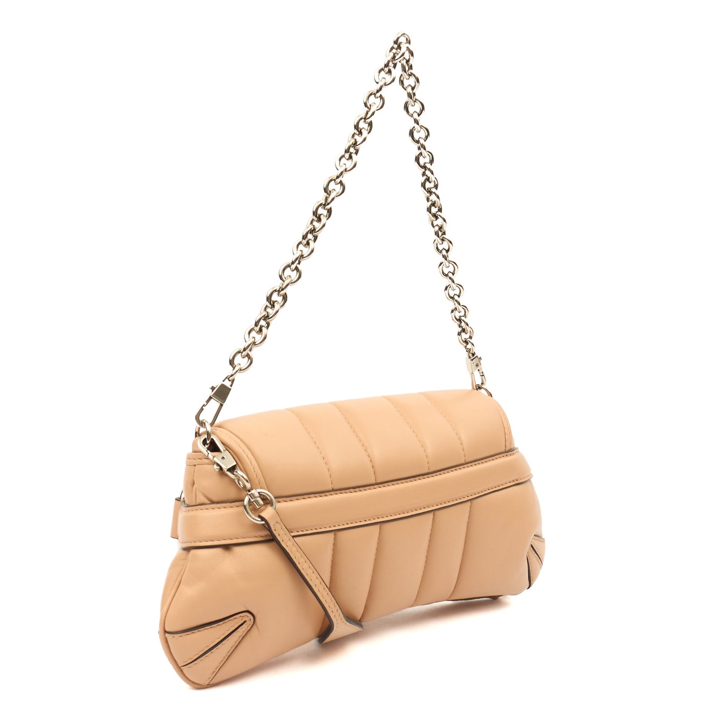 Gucci Shoulder Bag 1955 Horsebit Shoulder Bag in Pink Sand, Leather — Alternate View 10