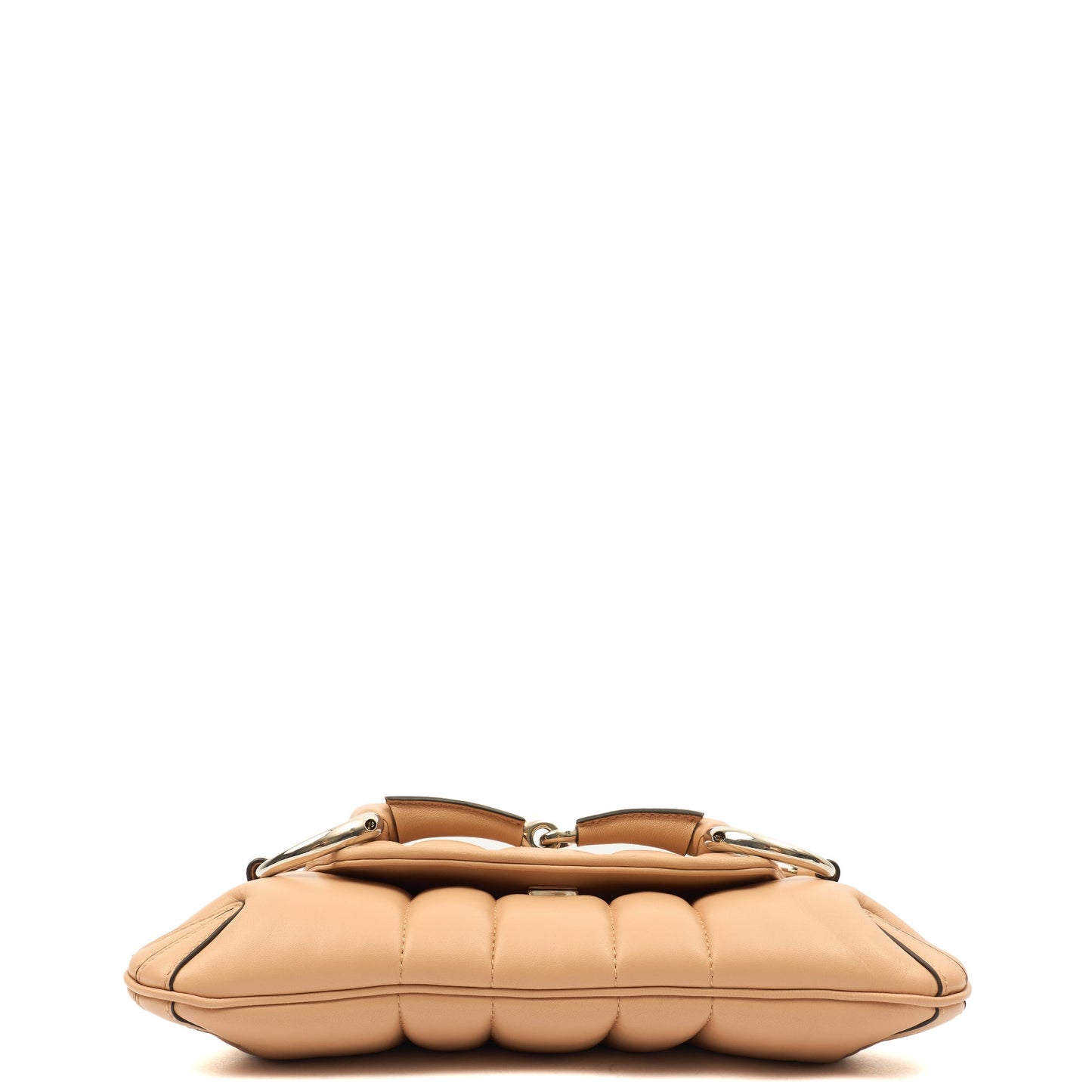Gucci Shoulder Bag 1955 Horsebit Shoulder Bag in Pink Sand, Leather — Alternate View 12