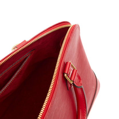 Louis Vuitton Tote Alma MM in Red, Epi Leather — Alternate View 17