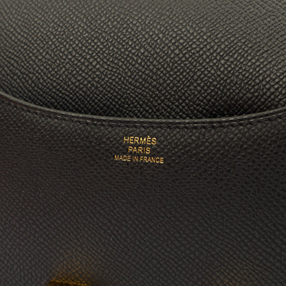 Hermes Shoulder Bag Constance 18 in Black, Epsom Leather — Alternate View 32