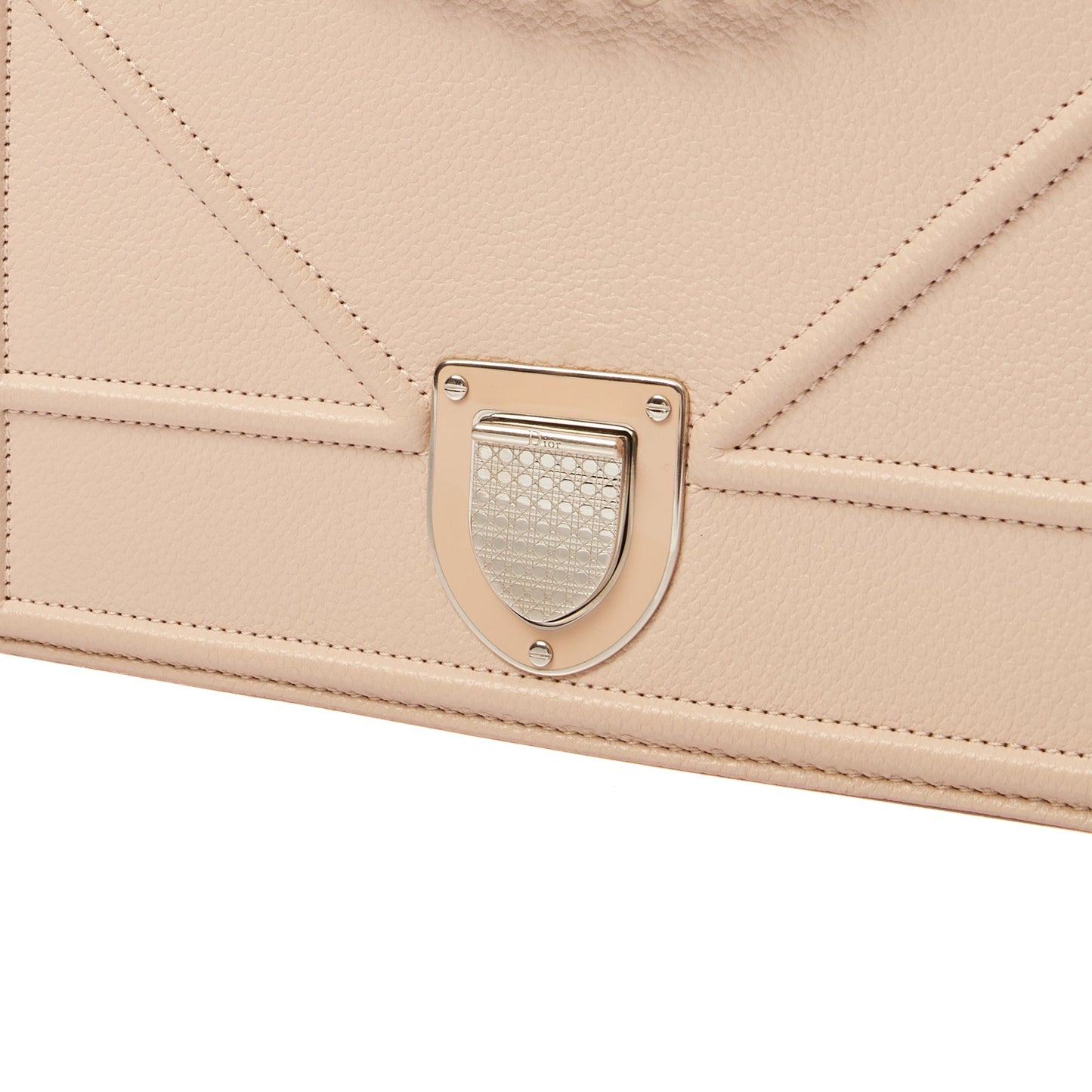 Christian Dior Shoulder Bag Diorama - Medium in Neutral, Calfskin — Lifestyle View