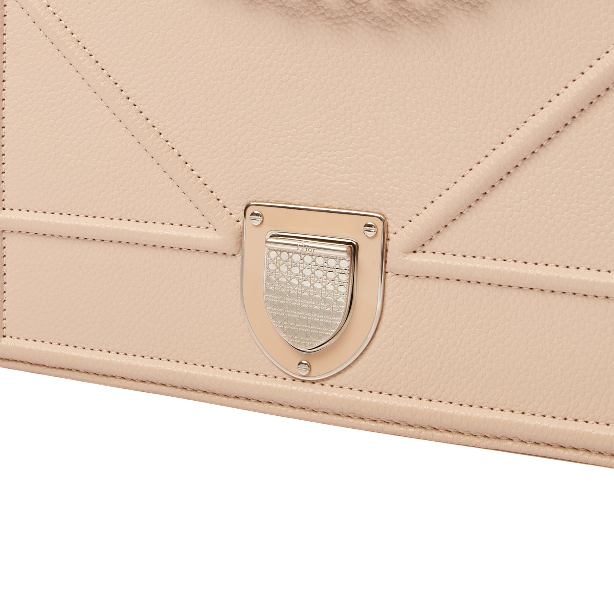Christian Dior Shoulder Bag Diorama - Medium in Neutral, Calfskin — Alternate View 12