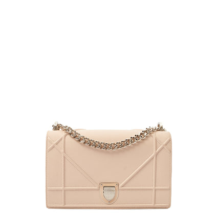 Christian Dior Shoulder Bag Diorama - Medium in Neutral, Calfskin — Alternate View 7